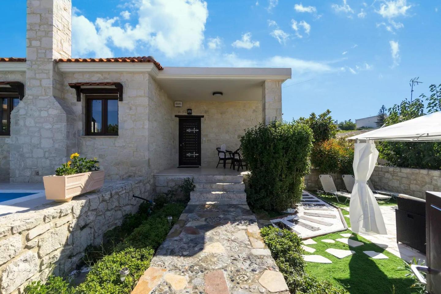 Heraklion Twins House - Private Pool Retreat Episzkopí-Réthimno Kültér fotó